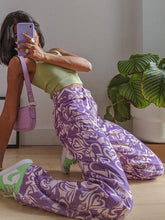 Jeans con estampado de amor